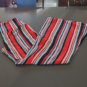 Arlington sz M colorful stripped bell bottoms